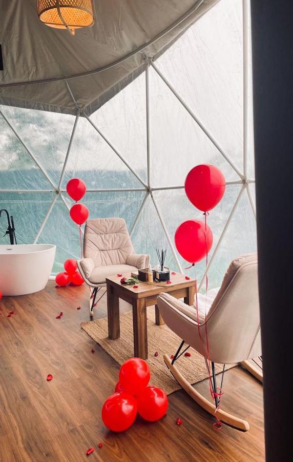 Serene Glamping سيرين Salalah Bagian luar foto
